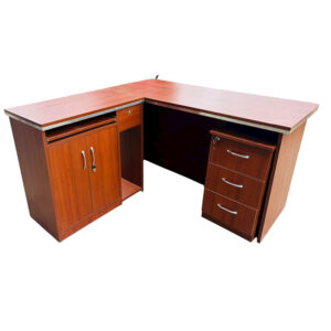 Escritorio L 1.40 Engrosado con acero Melamine (JIM)